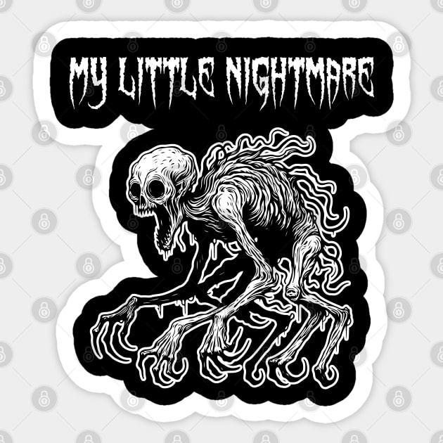 My Little Nightmare 48 Sticker by Grave Digs